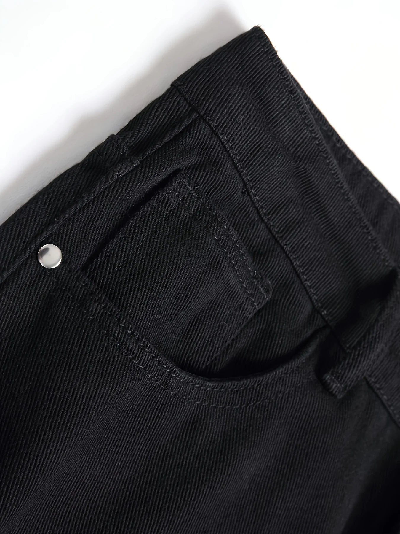 Men's Slim Black Jeans